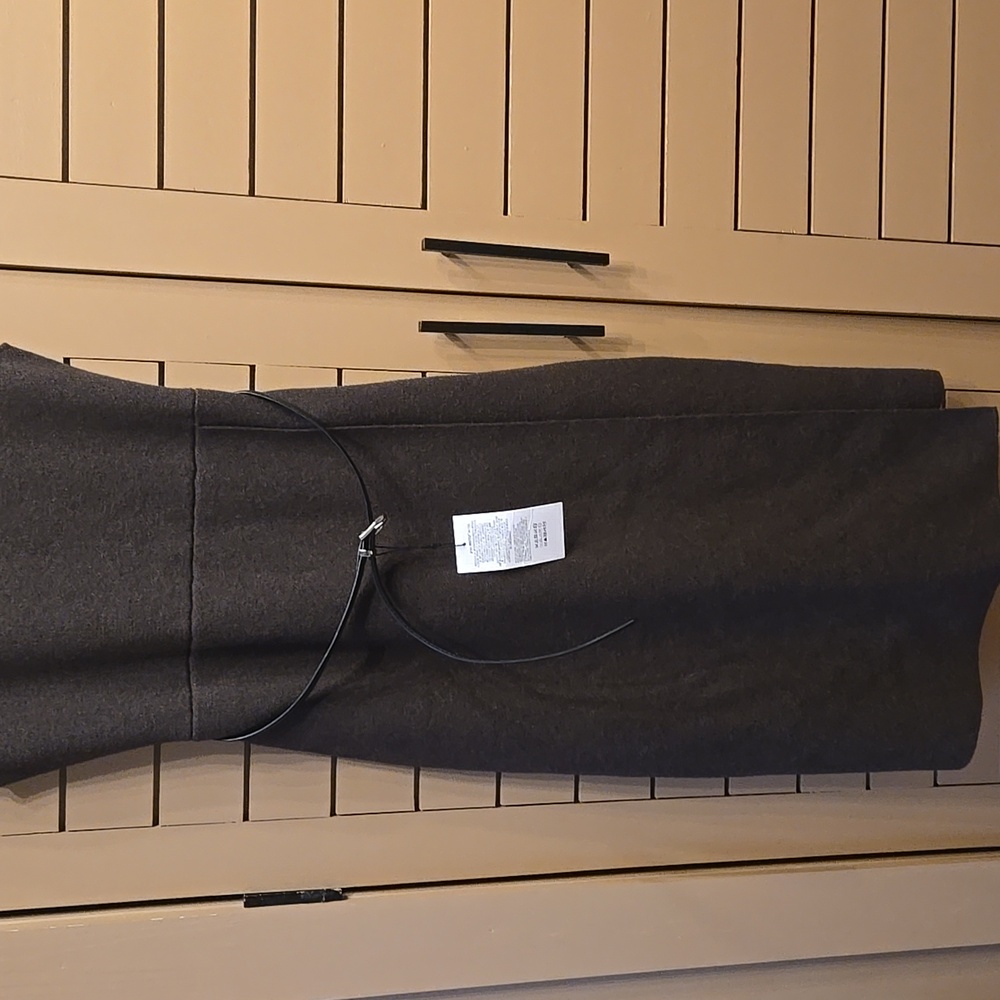 Zara Long Knit Dress With Belt Size XL - Picture 8 of 14